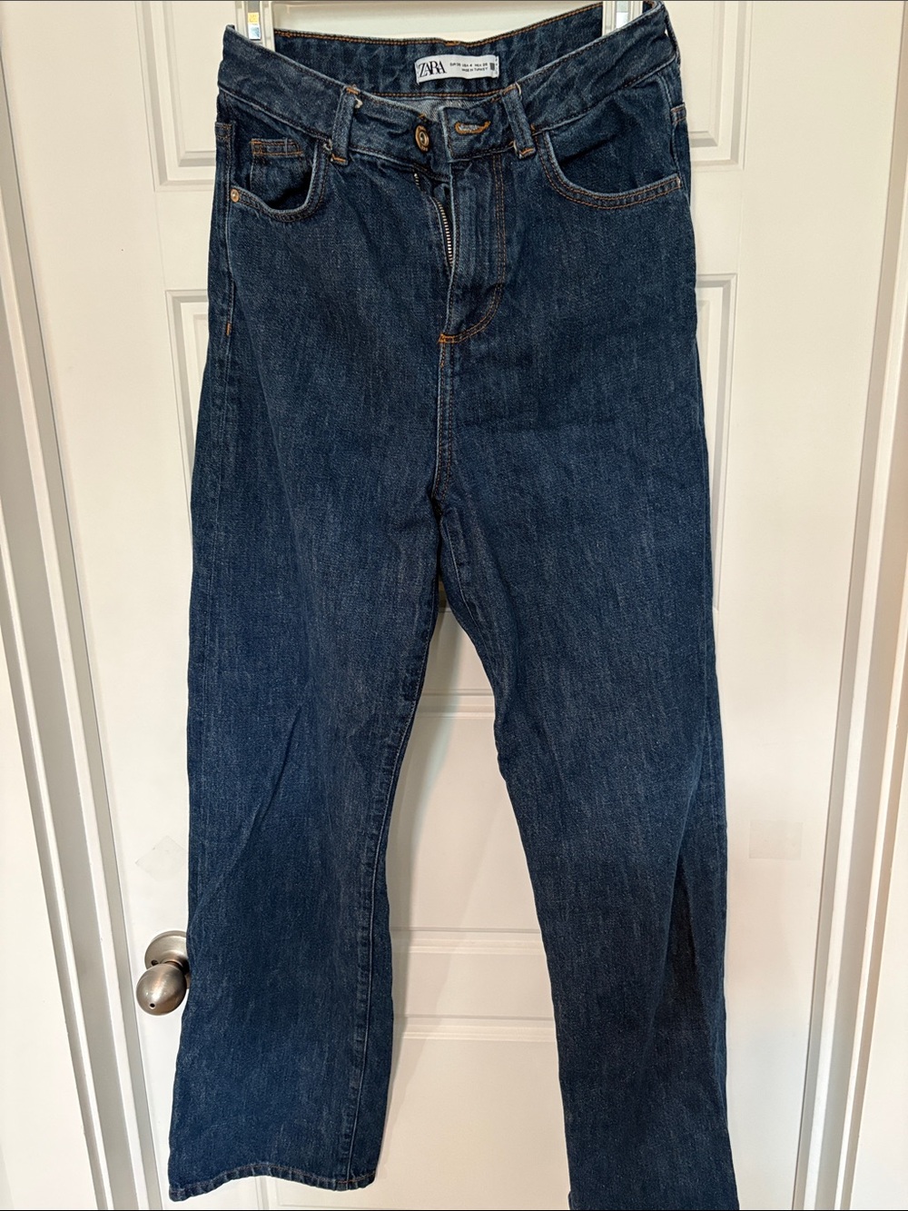 ZARA Relaxed Fit Men’s Dark Blue Jeans
